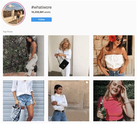 Top Fashion Hashtags To Grow Your Instagram。